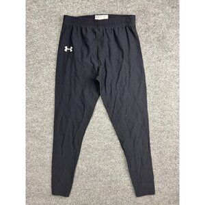 Under Armour Compression Leggings Womens Large Black Base Layer Running Pants